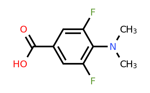 CAS 244134-21-2 | 4-(Dimethylamino)-3,5-difluorobenzoic acid
