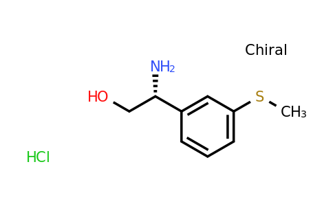 CAS 2442565-24-2 | (R)-2-Amino-2-(3-(methylthio)phenyl)ethanol hydrochloride