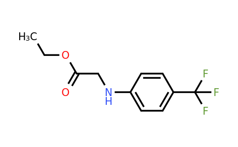 CAS 2445-85-4 | Ethyl 2-((4-(trifluoromethyl)phenyl)amino)acetate