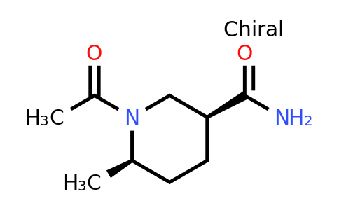 CAS 2445861-54-9 | cis-1-acetyl-6-methyl-piperidine-3-carboxamide