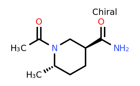 CAS 2445862-27-9 | trans-1-acetyl-6-methyl-piperidine-3-carboxamide