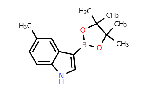 CAS 2448157-13-7 | 5-methyl-3-(4,4,5,5-tetramethyl-1,3,2-dioxaborolan-2-yl)-1H-indole