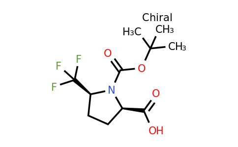 CAS 2450298-36-7 | cis-1-tert-butoxycarbonyl-5-(trifluoromethyl)pyrrolidine-2-carboxylic acid