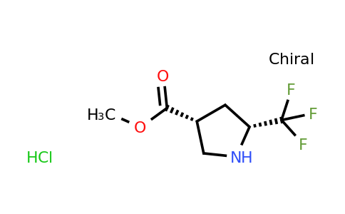CAS 2450298-41-4 | methyl cis-5-(trifluoromethyl)pyrrolidine-3-carboxylate;hydrochloride