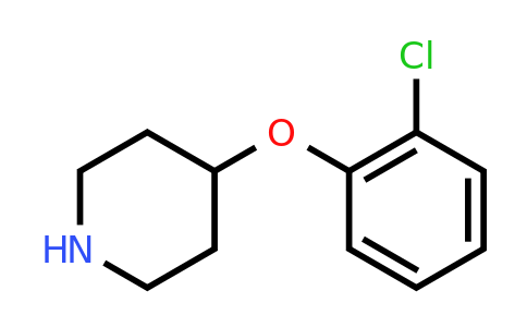 CAS 245057-65-2 | 4-(2-Chlorophenoxy)piperidine