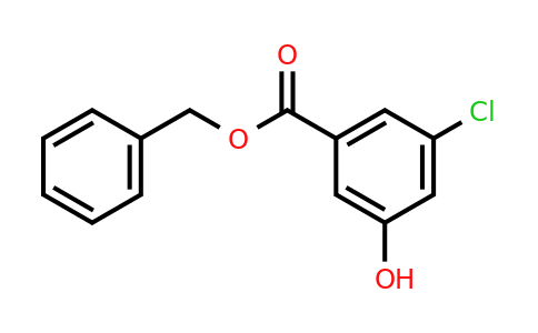 CAS 245116-17-0 | 3-Chloro-5-hydroxy-benzoic acid benzyl ester