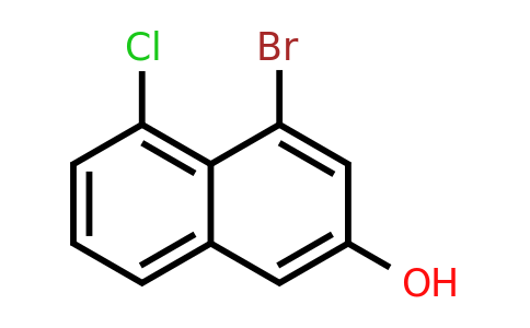 CAS 2454397-73-8 | 4-bromo-5-chloro-naphthalen-2-ol