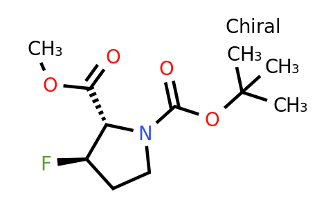 CAS 2454490-53-8 | O1-tert-butyl O2-methyl (2S,3R)-3-fluoropyrrolidine-1,2-dicarboxylate