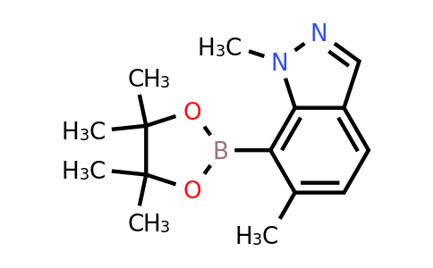 CAS 2454490-89-0 | 1,6-dimethyl-7-(4,4,5,5-tetramethyl-1,3,2-dioxaborolan-2-yl)indazole
