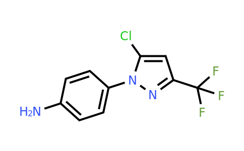 CAS 245748-40-7 | 4-[5-Chloro-3-(trifluoromethyl)-1H-pyrazol-1-YL]-aniline
