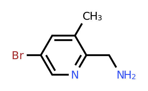 CAS 245765-66-6 | (5-Bromo-3-methylpyridin-2-yl)methylamine