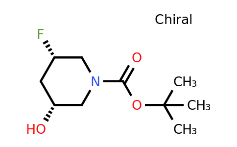CAS 2460740-52-5 | tert-butyl (3S,5R)-3-fluoro-5-hydroxy-piperidine-1-carboxylate