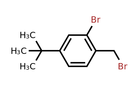 CAS 246139-76-4 | 2-Bromo-1-(bromomethyl)-4-tert-butylbenzene
