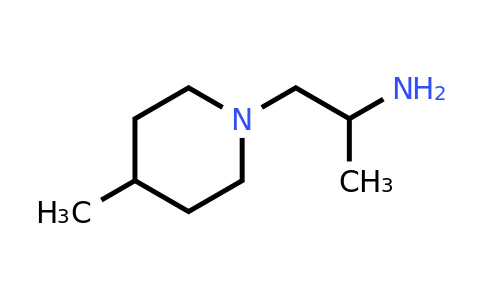 CAS 24633-50-9 | 1-(4-Methylpiperidin-1-yl)propan-2-amine