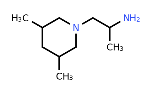 CAS 24633-68-9 | 1-(3,5-Dimethylpiperidin-1-yl)propan-2-amine