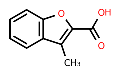 CAS 24673-56-1 | 3-methyl-1-benzofuran-2-carboxylic acid