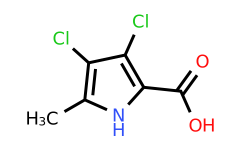 CAS 24691-30-3 | 3,4-Dichloro-5-methyl-1H-pyrrole-2-carboxylic acid