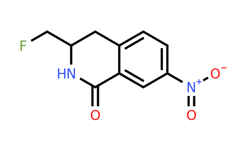 CAS 247050-34-6 | 3-(Fluoromethyl)-3,4-dihydro-7-nitroisoquinolin-1(2H)-one
