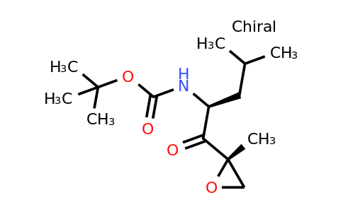 CAS 247068-83-3 | tert-Butyl ((S)-4-methyl-1-((S)-2-methyloxiran-2-yl)-1-oxopentan-2-yl)carbamate