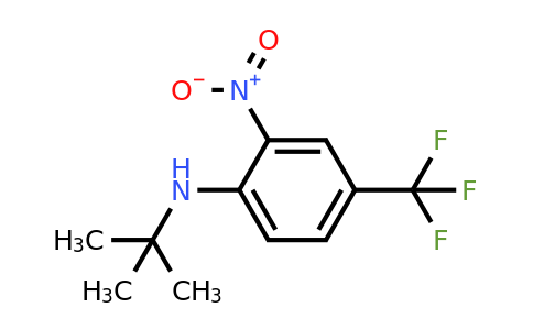 CAS 247113-96-8 | N-(tert-Butyl)-2-nitro-4-(trifluoromethyl)aniline