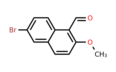 6-Bromo-2-methoxynaphthalene-1-carbaldehyde