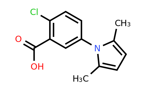 CAS 247225-32-7 | 2-Chloro-5-(2,5-dimethylpyrrol-1-yl)benzoic acid