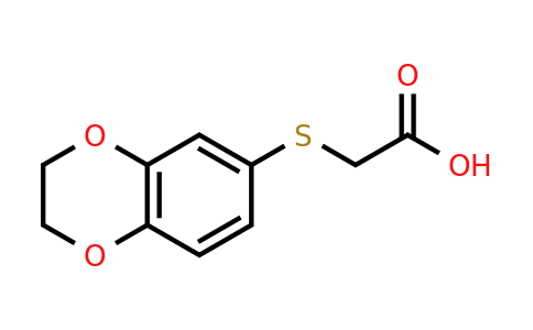 CAS 247228-33-7 | 2-(2,3-dihydro-1,4-benzodioxin-6-ylsulfanyl)acetic acid