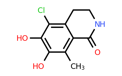 CAS 2472889-74-8 | 5-chloro-6,7-dihydroxy-8-methyl-3,4-dihydro-2H-isoquinolin-1-one