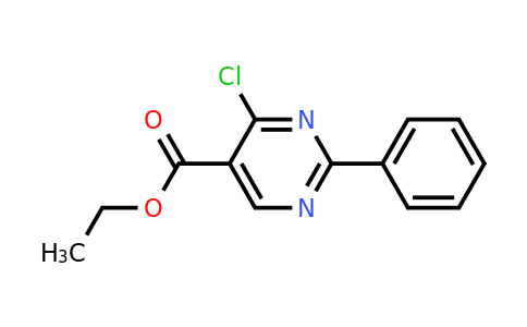 CAS 24755-82-6 | Ethyl 4-chloro-2-phenylpyrimidine-5-carboxylate