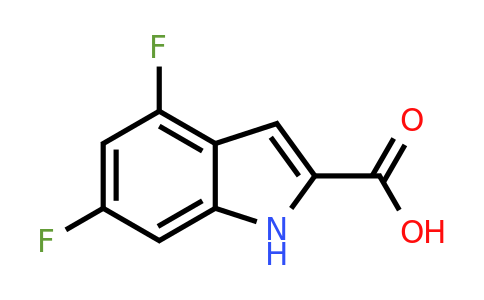 CAS 247564-66-5 | 4,6-difluoro-1H-indole-2-carboxylic acid