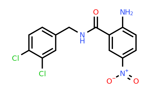 CAS 247569-82-0 | 2-Amino-N-(3,4-dichlorobenzyl)-5-nitrobenzamide