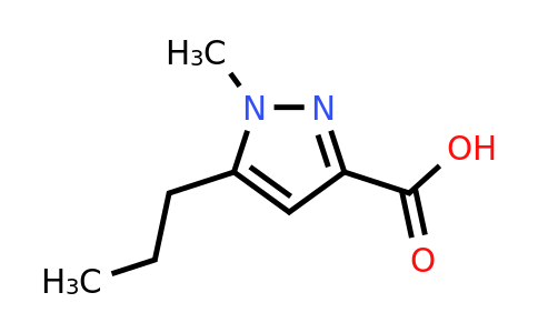 CAS 247583-70-6 | 1-Methyl-5-propyl-1H-pyrazole-3-carboxylic acid