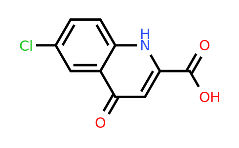 CAS 24796-59-6 | 6-Chloro-4-oxo-1,4-dihydroquinoline-2-carboxylic acid