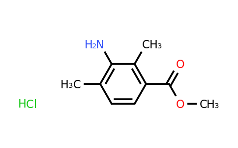 CAS 24812-88-2 | Methyl 3-amino-2,4-dimethylbenzoate hydrochloride
