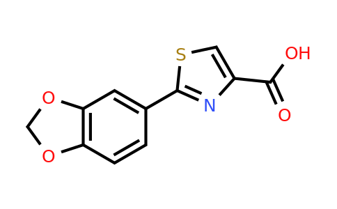 CAS 248249-55-0 | 2-(2H-1,3-Benzodioxol-5-yl)-1,3-thiazole-4-carboxylic acid
