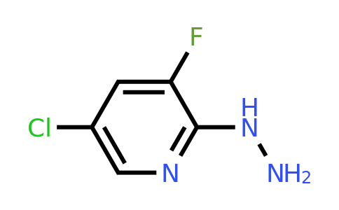 5-Chloro-3-fluoro-2-hydrazinylpyridine