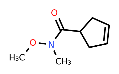 CAS 248275-70-9 | N-methoxy-N-methyl-3-cyclopentene-1-carboxamide