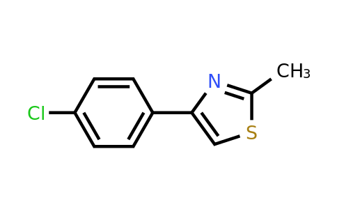 CAS 24840-75-3 | 4-(4-chlorophenyl)-2-methyl-1,3-thiazole