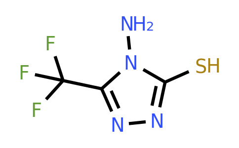 CAS 24848-20-2 | 4-amino-5-(trifluoromethyl)-4H-1,2,4-triazole-3-thiol
