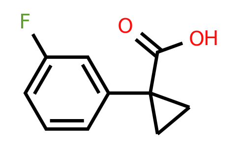 CAS 248588-33-2 | 1-(3-Fluorophenyl)cyclopropanecarboxylic acid