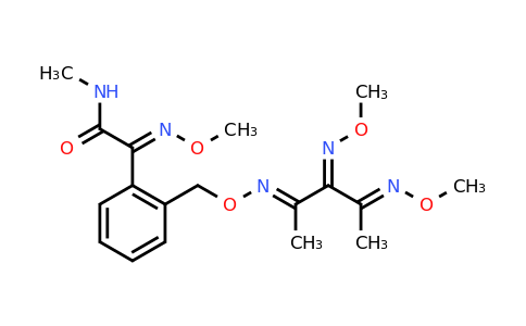 CAS 248593-16-0 | (E)-2-(Methoxyimino)-2-(2-((3E,5E,6E)-5-(methoxyimino)-4,6-dimethyl-2,8-dioxa-3,7-diazanona-3,6-dien-1-yl)phenyl)-N-methylacetamide