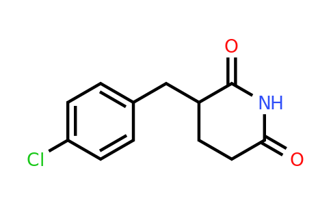 CAS 24866-79-3 | 3-[(4-Chlorophenyl)methyl]piperidine-2,6-dione