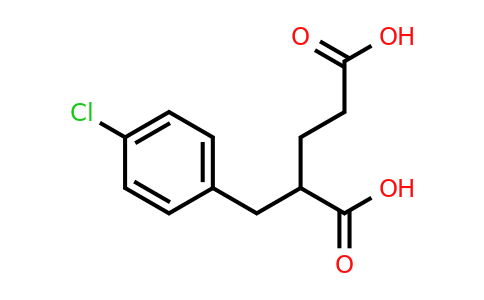 CAS 24867-04-7 | 2-[(4-Chlorophenyl)methyl]pentanedioic acid
