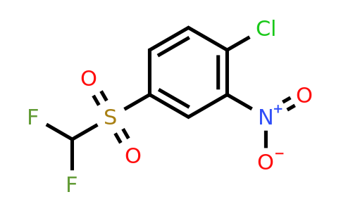 CAS 2488-54-2 | 1-Chloro-4-difluoromethanesulfonyl-2-nitrobenzene