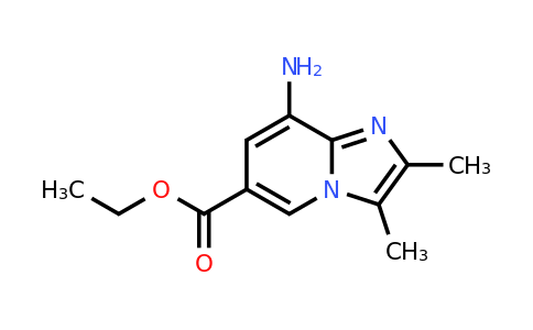 CAS 248920-00-5 | ethyl 8-amino-2,3-dimethyl-imidazo[1,2-a]pyridine-6-carboxylate