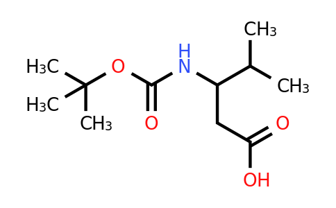 CAS 248924-39-2 | 3-Tert-butoxycarbonylamino-4-methyl-pentanoic acid