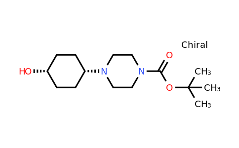 CAS 2490154-97-5 | tert-butyl cis-4-(4-hydroxycyclohexyl)piperazine-1-carboxylate