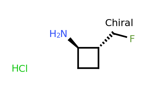 CAS 2490314-41-3 | (1R,2R)-2-(fluoromethyl)cyclobutanamine;hydrochloride