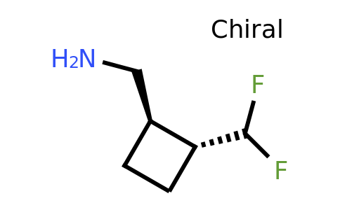 CAS 2490322-82-0 | [(1R,2R)-2-(difluoromethyl)cyclobutyl]methanamine