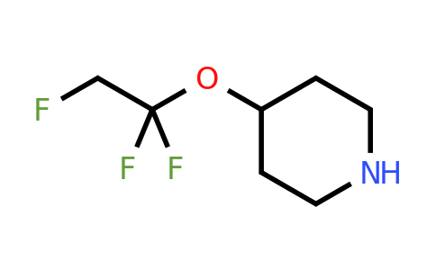 CAS 2490413-05-1 | 4-(1,1,2-trifluoroethoxy)piperidine